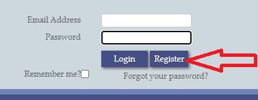 Register for an account